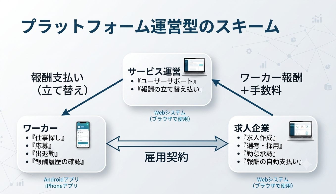 プラットフォームの全体構成図